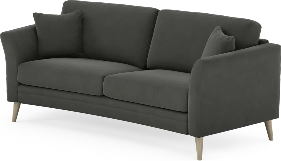 Eden - 2,5-sits soffa svängd - Grå