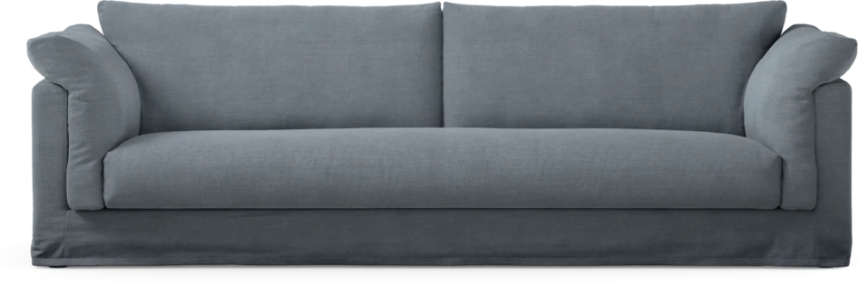 Cherrie Klädsel - Klädsel till 4-sits soffa, hel dyna - Blå