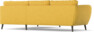 Madison Lux - 2-sits soffa med divan höger - Gul