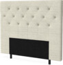 New York pikerad - Sänggavel, 90-210 cm - Beige