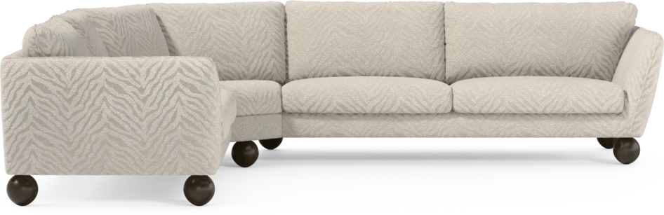 Madison Lux - Hörnsoffa 2+3-sits, hörn 2 - Vit