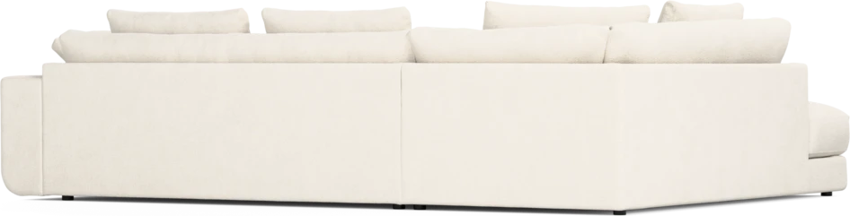 Amie - 3-sits med divan vänster - Vit