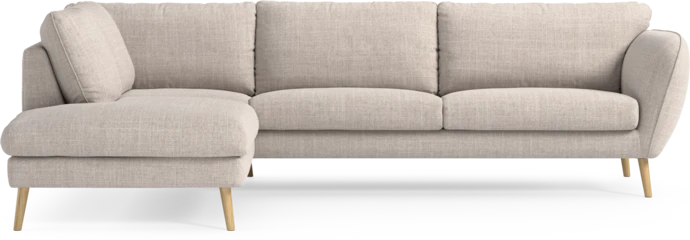 Madison, 3-sits soffa med divan vänster