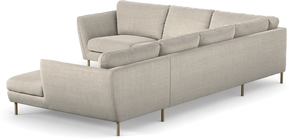 Madison Lux - Hörnsoffa med schäslong höger - Beige