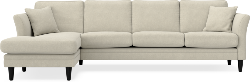 Eden - 3-sits soffa med schäslong - Beige