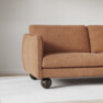 Madison Lux - 3-sits soffa med divan höger - Orange