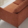 Madison Lux - 3-sits soffa med divan höger - Orange