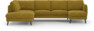 Madison Lux - 2-sits soffa med divan vänster och schäslong höger - Gul