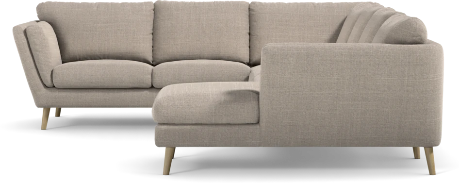 Madison Lux - Hörnsoffa med schäslong höger - Beige