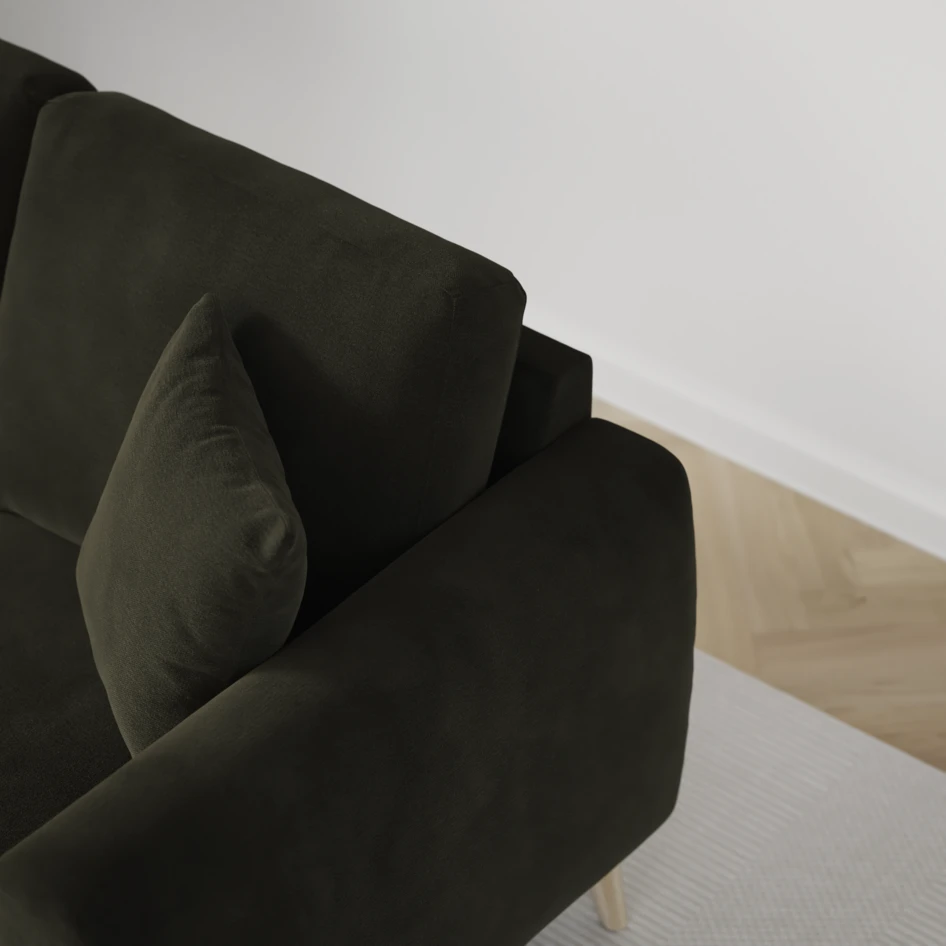 Eden - 3-sits soffa - Grön