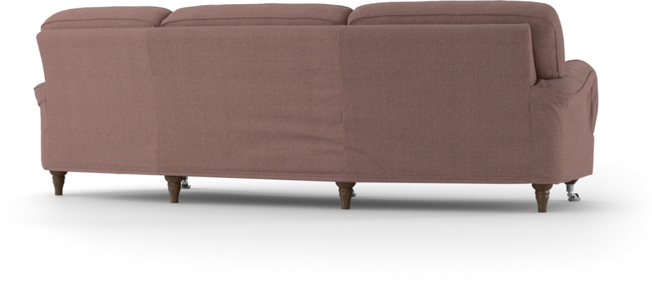 Oxford - 3-sits soffa svängd - Rosa