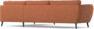 Madison Lux - 3-sits soffa med divan höger - Orange