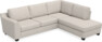 Friday - 2,5-sits soffa med divan höger - Grå