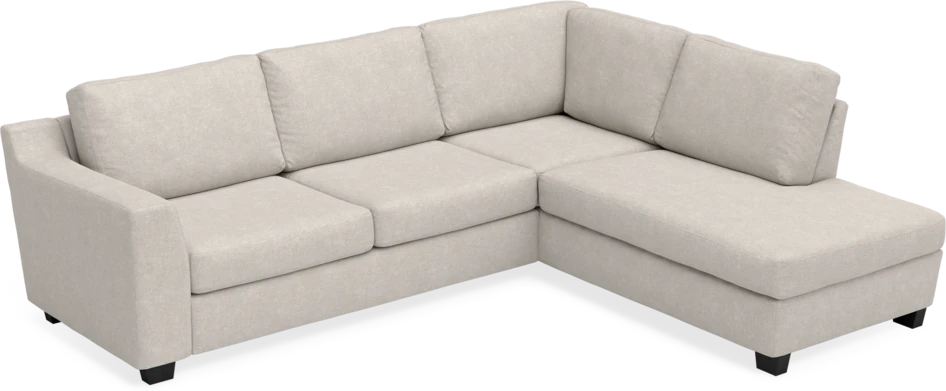 Friday - 2,5-sits soffa med divan höger - Grå