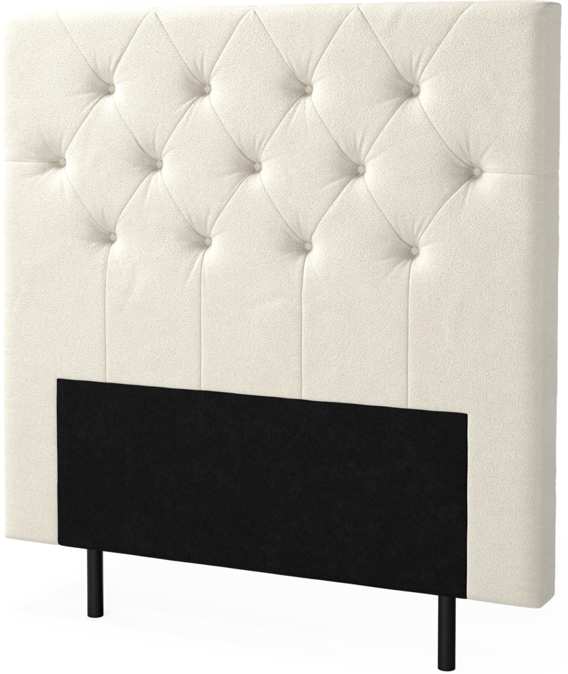 New York pikerad - Sänggavel, 90-210 cm - Beige