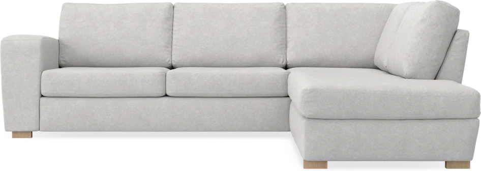 Friday - 2,5-sits soffa med divan höger - Grå