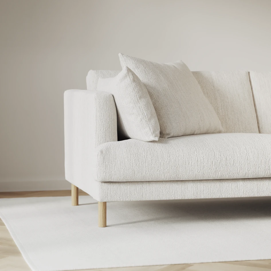 Harper - 4-sits soffa - Vit