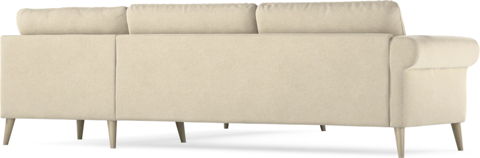 Bridge - Hörnsoffa, 3+3-sits - Beige