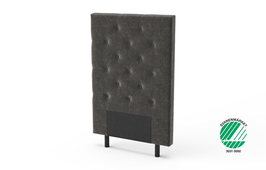 Sense - Sänggavel, B 90-140 cm - Grå