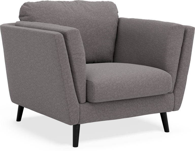 Madison Lux - Fåtölj, 70 cm - Grå