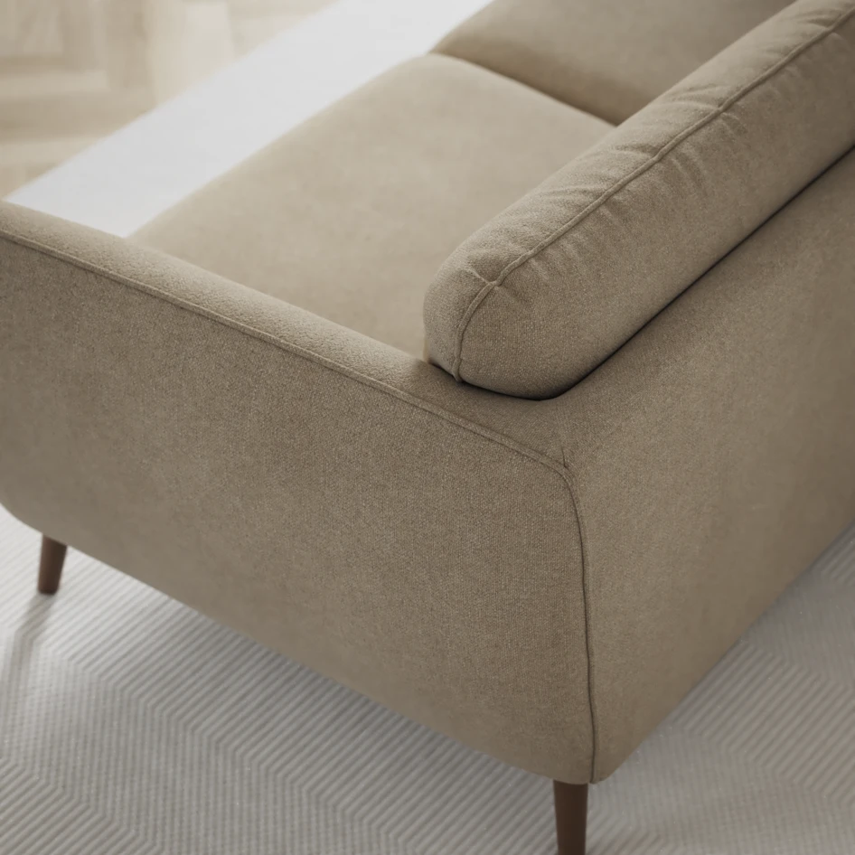 Madison - 2-sits soffa med divan vänster och schäslong höger - Beige