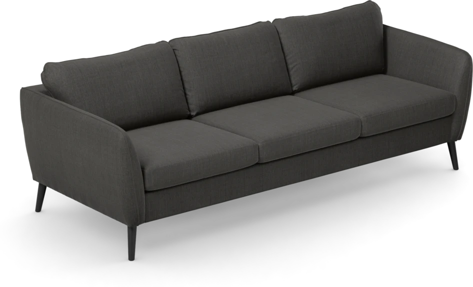 County - 3-sits soffa - Grå