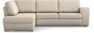 Friday - 2,5-sits soffa med divan vänster - Beige