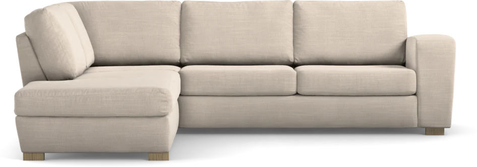 Friday - 2,5-sits soffa med divan vänster - Beige