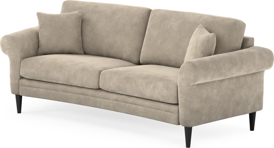 Eden - 2,5-sits soffa svängd - Beige