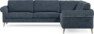 Bridge - Hörnsoffa, 3+2-sits - Blå