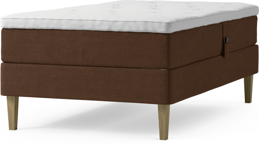 Delux Dream - Ställbar säng, enkelsäng med bäddmadrass och sängben