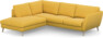 Madison Lux - 2-sits soffa med divan vänster - Gul