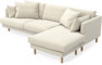 Harper - 4-sits med schäslong höger  - Beige