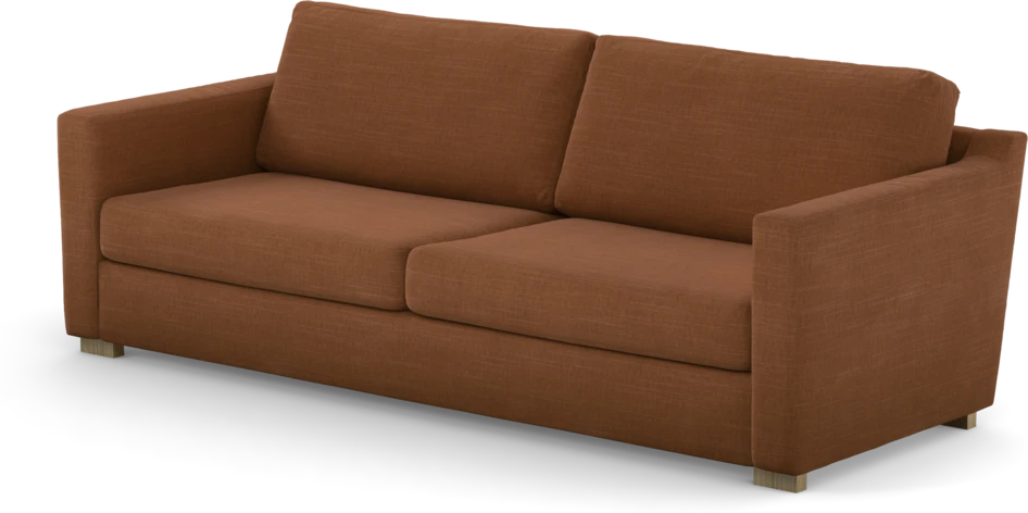 Friday - 3-sits soffa - Orange
