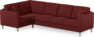 Eden - Hörnsoffa, 1+3-sits - Röd