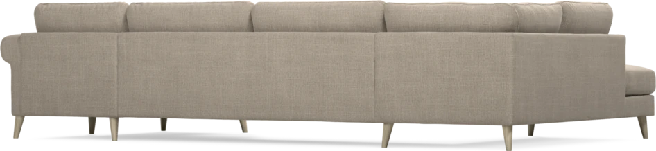 Bridge - 3-sits soffa med divan vänster och schäslong höger - Beige