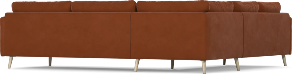 Madison Lux - Hörnsoffa 2+3-sits, hörn 1 - Röd