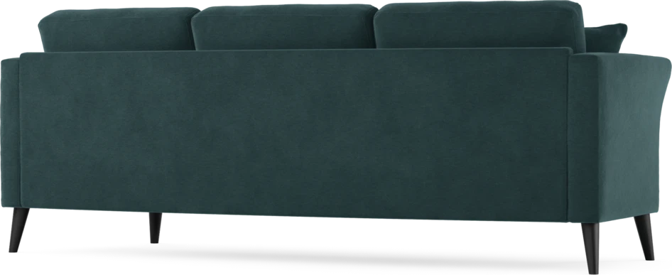 Eden - 3-sits soffa svängd - Blå