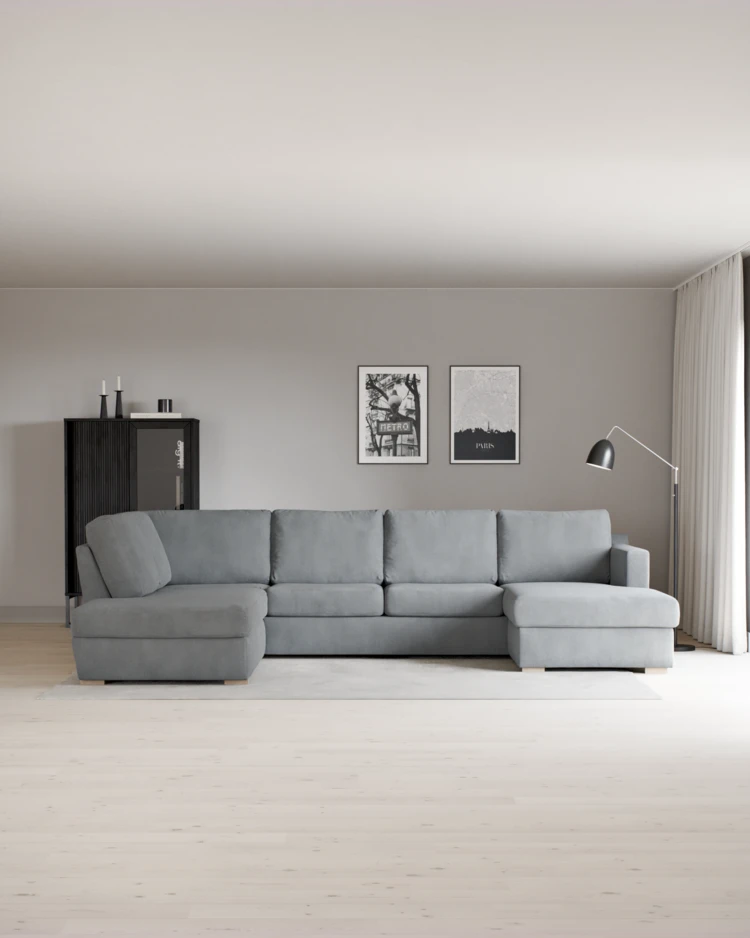 Friday - 3-sits soffa med divan vänster och schäslong höger - inspiration