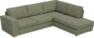 Friday - 2,5-sits soffa med divan höger - Vit