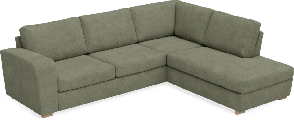 Friday - 2,5-sits soffa med divan höger - Vit