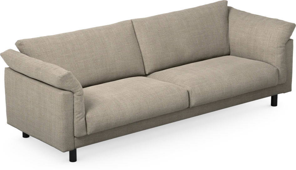 Cherrie - 4-sits soffa, fast klädsel - Beige