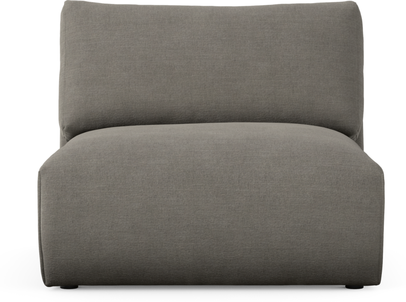 Free - 1,5-sits utan armstöd - Grå