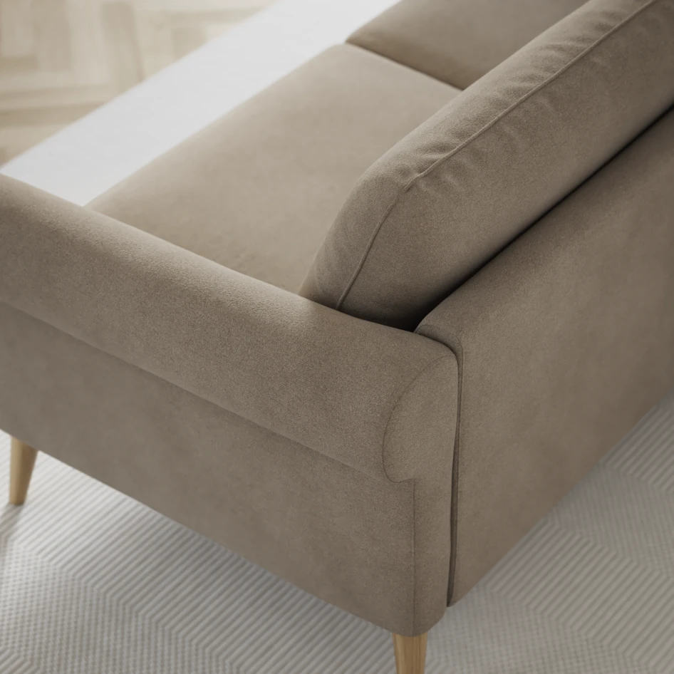 Bridge - Hörnsoffa, 3+2-sits - Beige