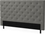 Delux Pikerad - Sänggavel, 90-210 cm - Grå