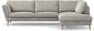 Madison Lux - 3-sits soffa med divan höger - Grå