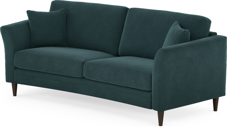 Eden - 2,5-sits soffa svängd - Blå