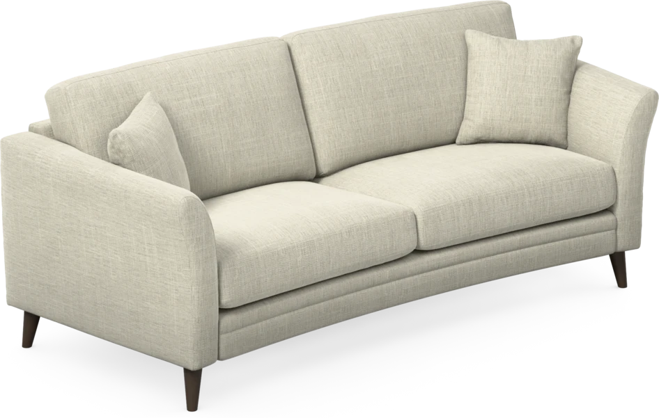 Eden - 2,5-sits soffa svängd - Beige
