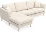 Eden - 2,5-sits soffa med schäslong - Beige