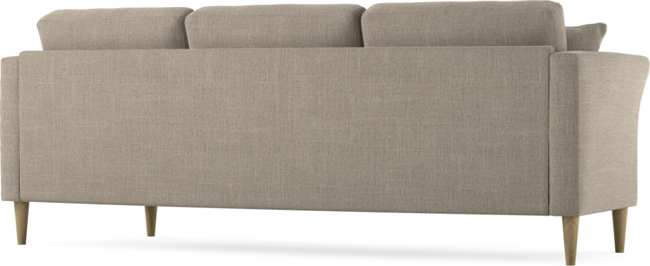Eden - 3-sits soffa svängd - Beige